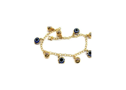 Gold Plated | Enamel Anklets